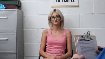 For - Blonde teen cashier fucked by store officer for shoplifting - drtuber.com