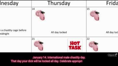 International Male Chastity Day 2021 - ashemaletube.com