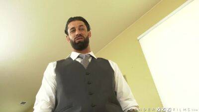 Alpha Wolfe is the sugar daddy to petite TS Itzel and all she wants is to fuck - hotmovs.com - Usa