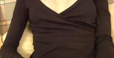 Skinny Redhead Asian Shemale in Black Dress Teases w - hotmovs.com