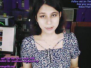 DaniTheCutie - cum on my pretty lil face with your thick milky love juice - ashemaletube.com