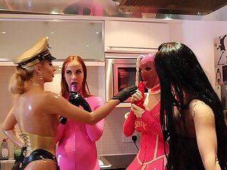 latex group party - ashemaletube.com